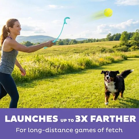 Outward Hound FlyFetch Launch A Ball 發射器（藍／L） 4