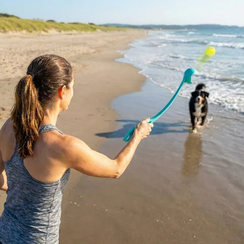 Outward Hound FlyFetch Launch A Ball 發射器（藍／L） 5