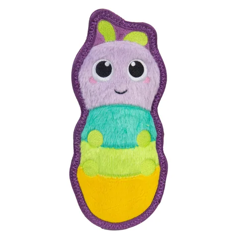 Outward Hound Tough Skinz Caterpillar Dog Toy – Multicolor, Medium
