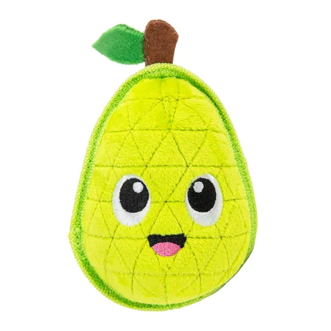 Outward Hound Xtreme Seamz Pear Dog Toy – Green, Small