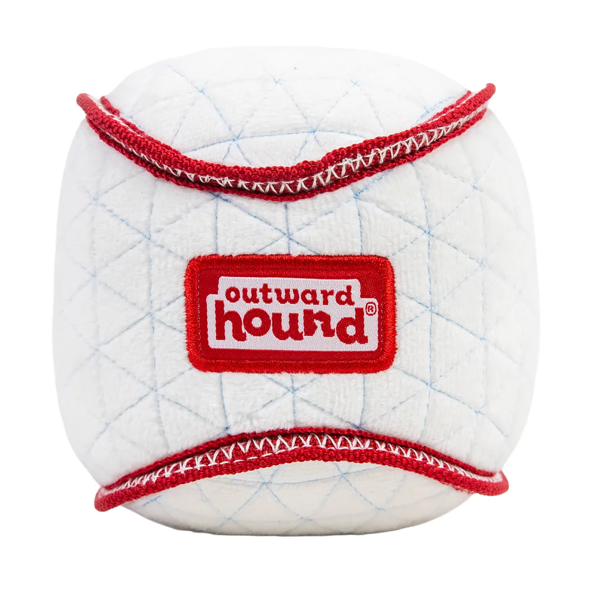 Outward Hound Xtreme Seamz 棒球造型狗玩具（白／S）