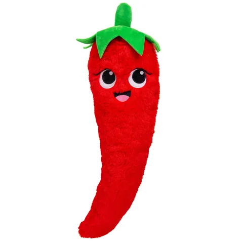 Outward Hound Veggie Palz Chili Pepper Dog Toy – Red