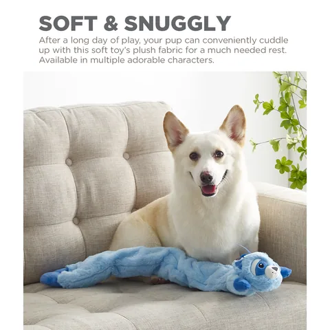 Outward Hound Longidudes 浣熊造型加長絨毛玩具（藍） 5