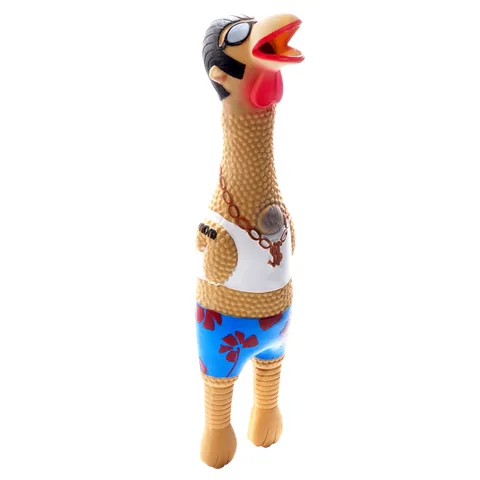 Outward Hound Squawkers Earl Dog Toy – Tan, Large
