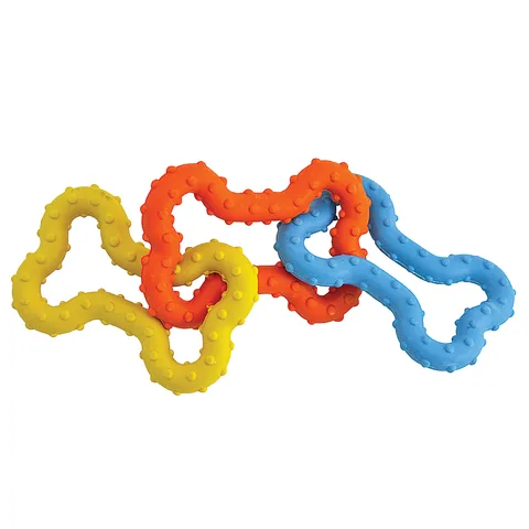 Petstages Mini Bone Tug – Multicolor