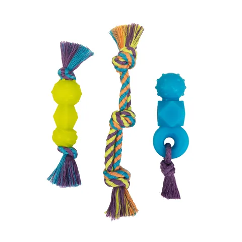 Pupstages Mini Dentachew Pack – Multicolor 3