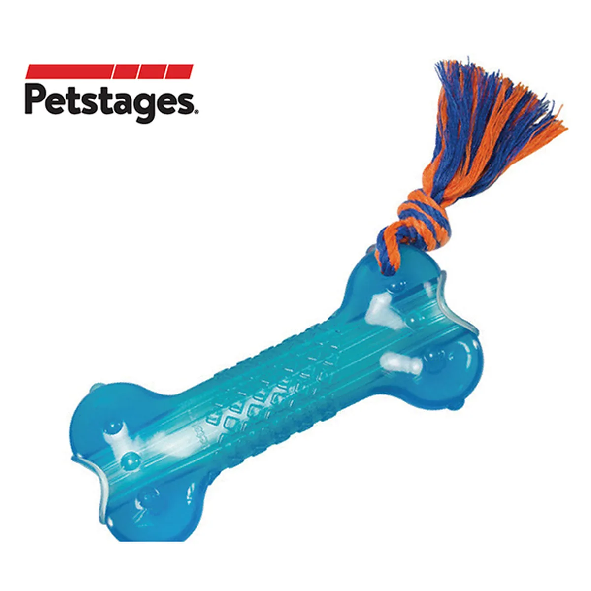 Petstages Orka Bone 歐卡耐咬骨頭｜中／大型犬互動玩具