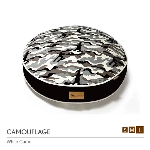 P.L.A.Y. Camouflage Round Bed 迷彩風圓床 灰綠 軍綠 S M L 寵物床 2