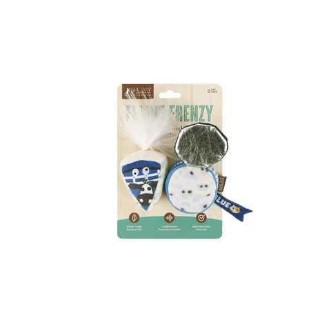 P.L.A.Y. 貓咪瘋 起司貓草玩具組 5