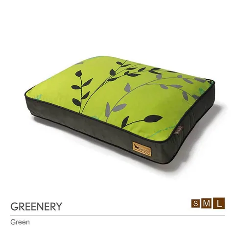 P.L.A.Y. Greenery Rectangular Bed 御翠庭園方床 灰黑 鮮綠 S M L 2