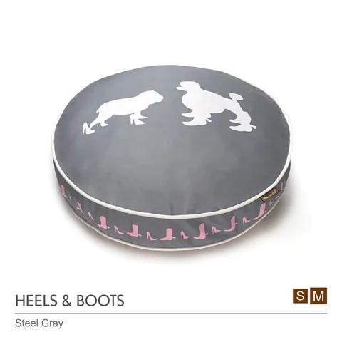 P.L.A.Y. Heels Boots Round Bed 高跟鞋 靴子 圓床 白 灰 2