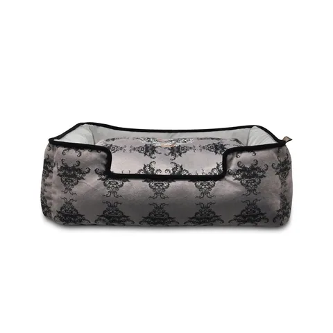 P.L.A.Y. Royal Crest Lounge Bed 皇室徽章四邊床 銀灰 S M L XL 2