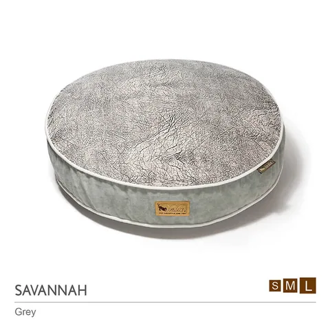 P.L.A.Y. Savannah Round Bed 薩凡納圓床 灰 棕 S M L 2