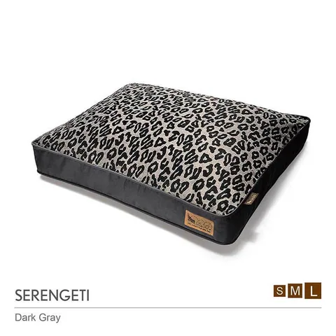 P.L.A.Y. Serengeti Rectangular Bed 塞倫蓋蒂方床 揮灑白 深灰銅 3