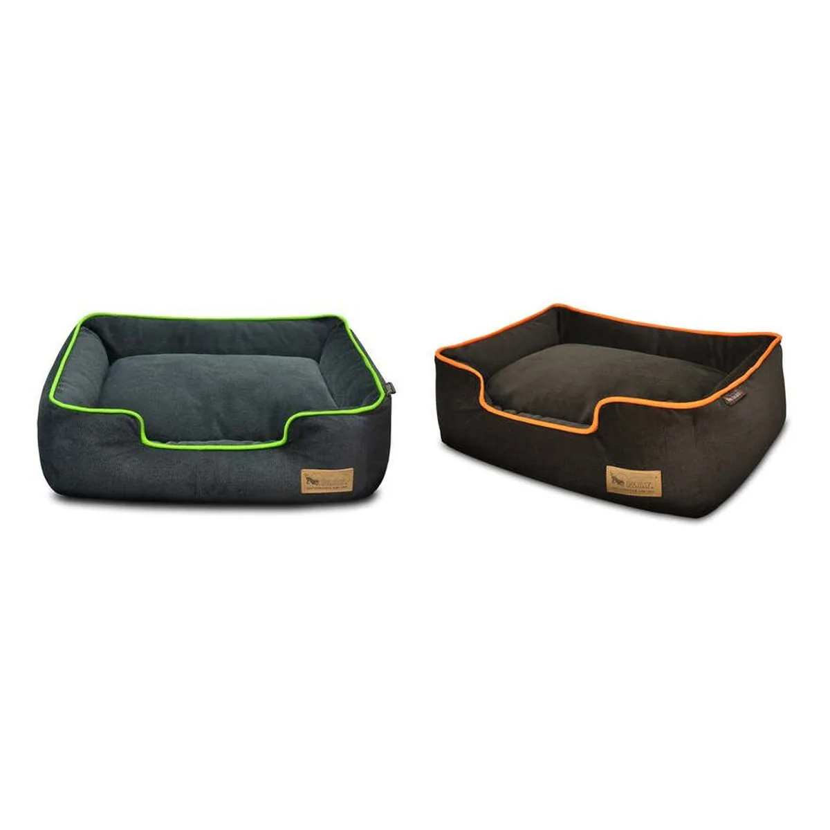 P.L.A.Y. Urban Plush Lounge Bed 城市絨布四邊床 檸檬綠 南瓜橘 S M L XL