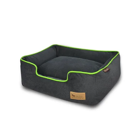 P.L.A.Y. Urban Plush Lounge Bed 城市絨布四邊床 檸檬綠 南瓜橘 S M L XL 4