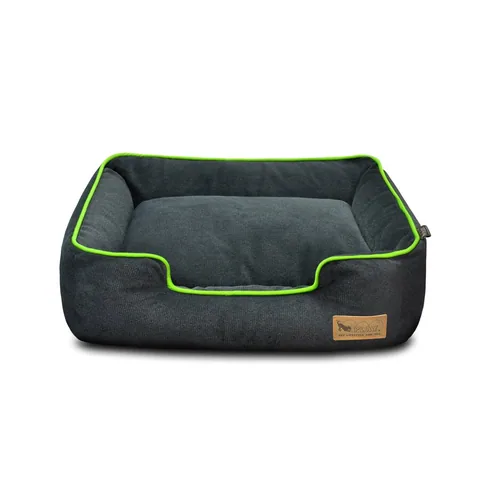 P.L.A.Y. Urban Plush Lounge Bed 城市絨布四邊床 檸檬綠 南瓜橘 S M L XL 5