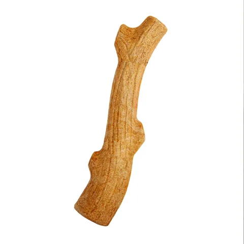 Pupstages Super Dogwood Dog Chew Toy – Brown, Medium