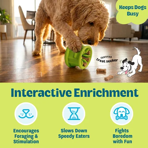 Pupstages Flex-Force Treat Cup 狗狗零食杯玩具（綠／M） 3