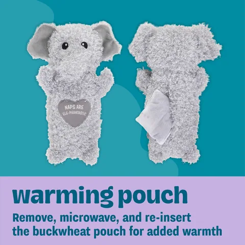 Pupstages Comfort Elephant 大象造型安撫絨毛玩具（灰） 4