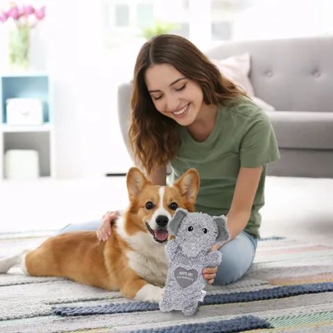 Pupstages Comfort Elephant 大象造型安撫絨毛玩具（灰） 5