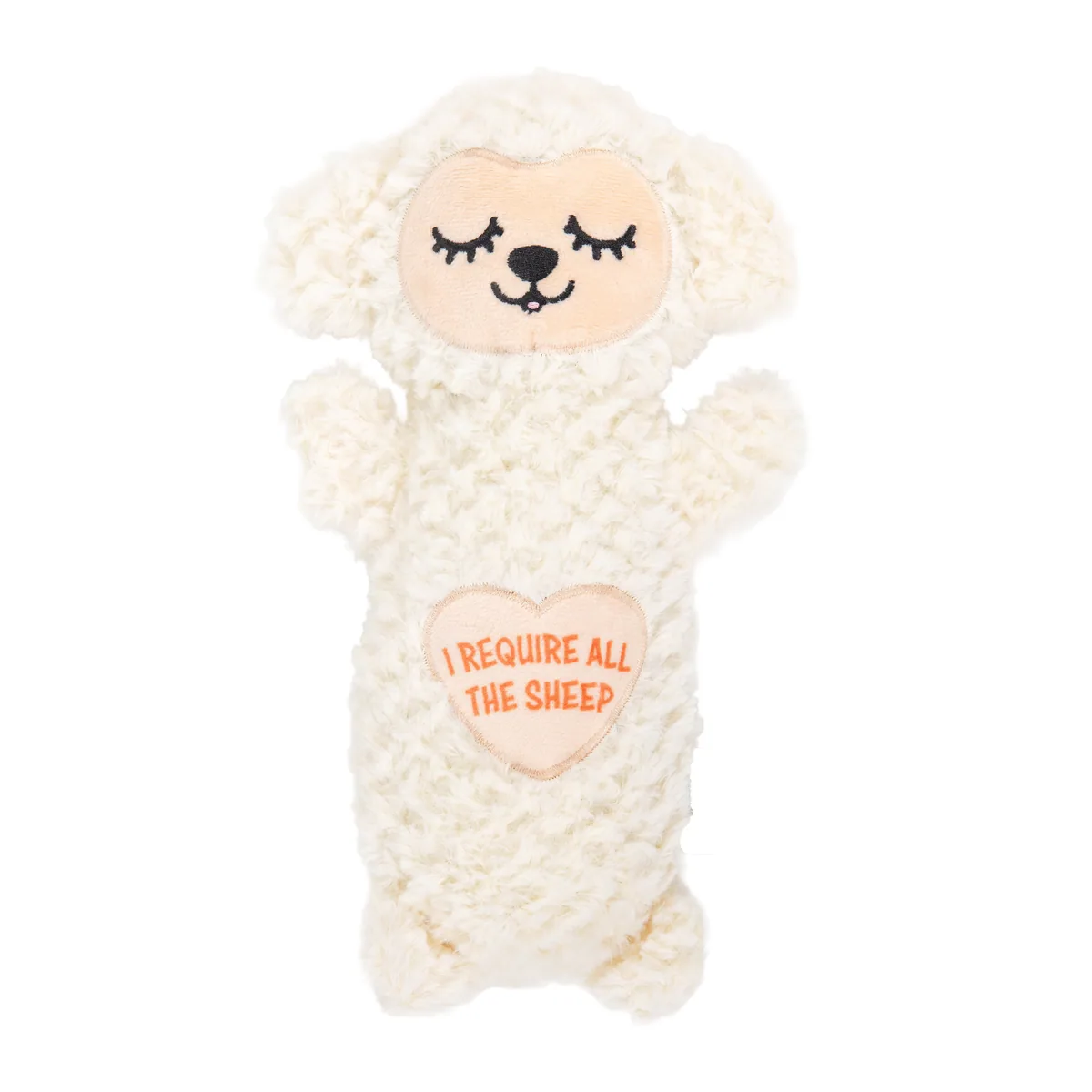 Pupstages Comfort Plush 綿羊造型狗玩偶（白）