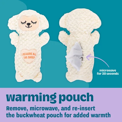 Pupstages Comfort Plush 綿羊造型狗玩偶（白） 4