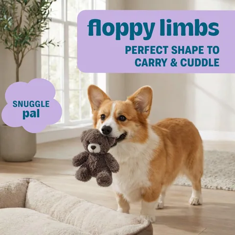 Pupstages Calming Plush Buds 熊熊造型陪伴玩偶（棕／S） 3