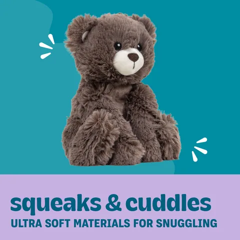 Pupstages Calming Plush Buds 熊熊造型陪伴玩偶（棕／S） 4