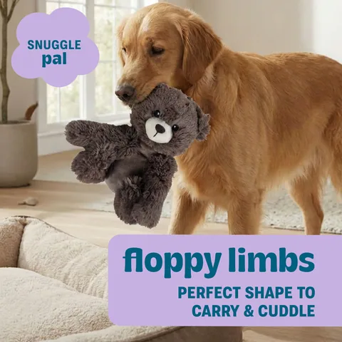 Pupstages Calming Plush Buds 熊熊造型陪伴玩偶（棕／L） 3