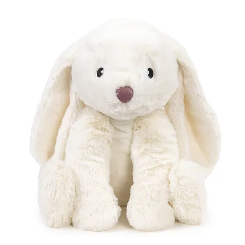 Pupstages Calming Bunny Dog Toy – White, Large