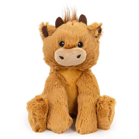 Pupstages Calming Cow Dog Toy – Brown, Small