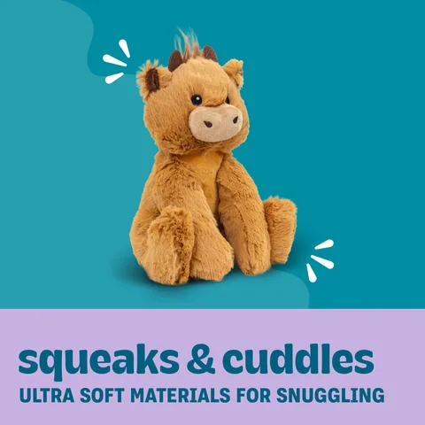 Pupstages Calming Plush Buds 高地牛造型陪伴玩偶（棕／S） 4