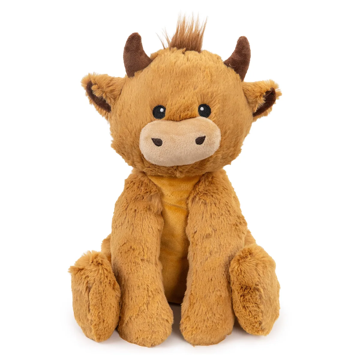 Pupstages Calming Plush Buds 高地牛造型陪伴玩偶（棕／L）
