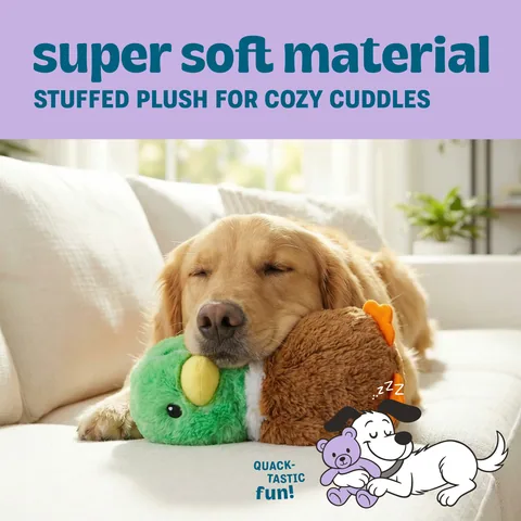 Pupstages Pudgy Pals 綠頭鴨造型狗玩偶（多色／L） 3