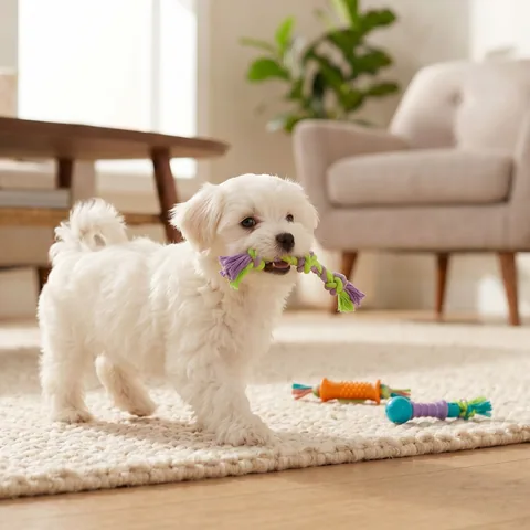 Pupstages Dental Chew Pack Mini 迷你潔牙玩具三入組（多色／S） 5