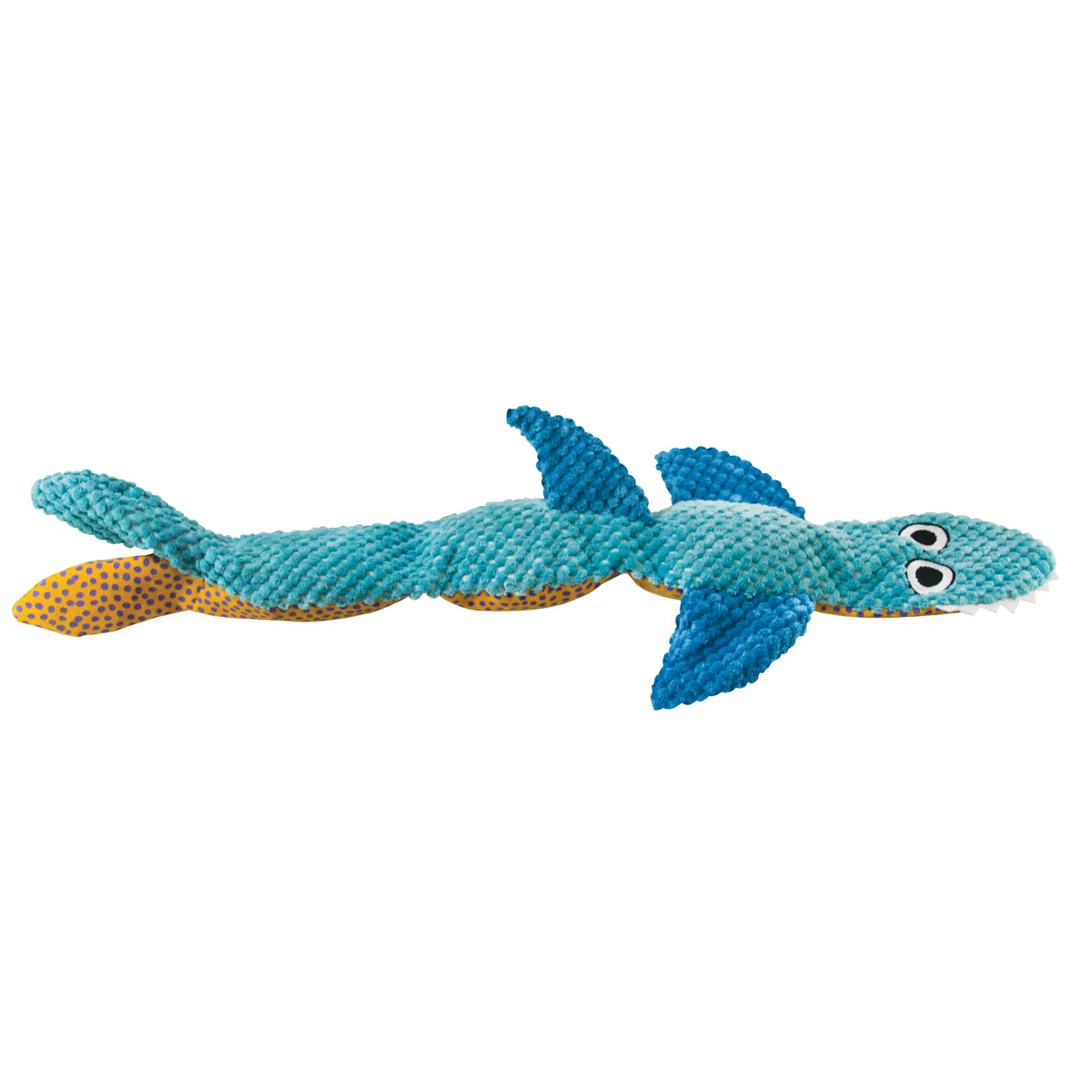 Pupstages 無填充鯊魚造型軟身玩具（藍／L）